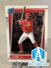 2021 Donruss Optic Rated Rookie Jo Adell #33 Los Angeles Angels